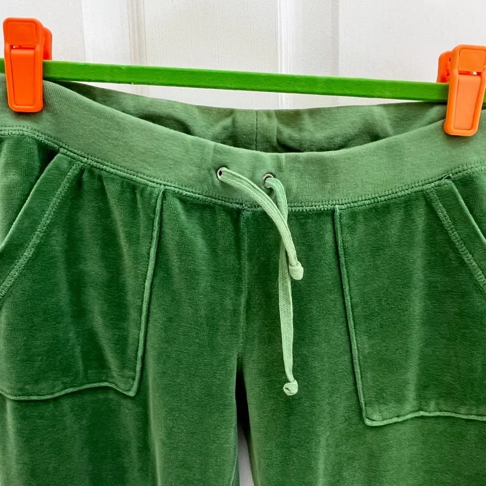 Juicy Couture Green Velour Tracksuit - Picture 4 of 12